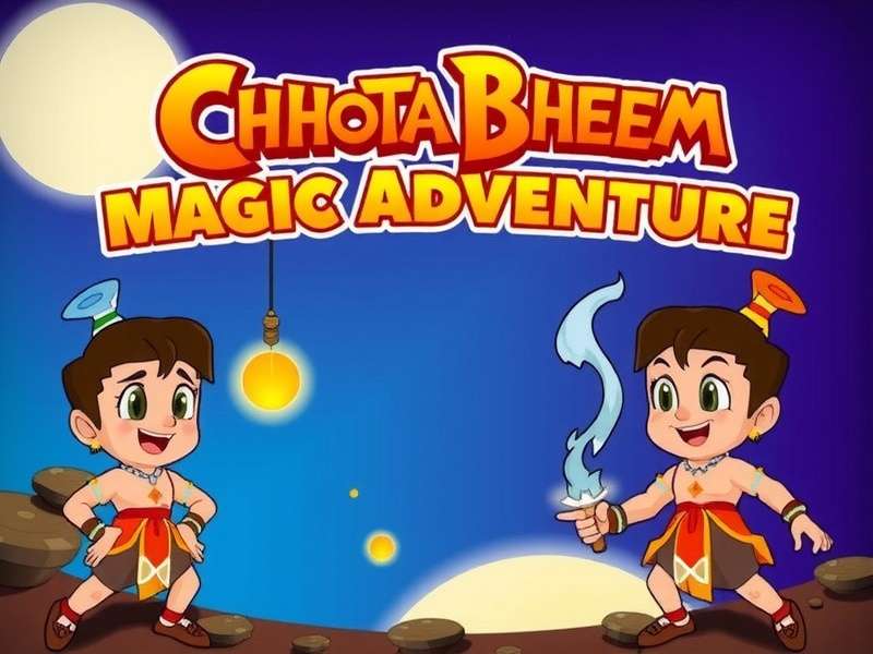 Chhota Bheem Magic Adventure Game Banner